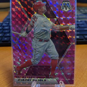 Lot - 2021 Panini Mosaic - Pink Prizm